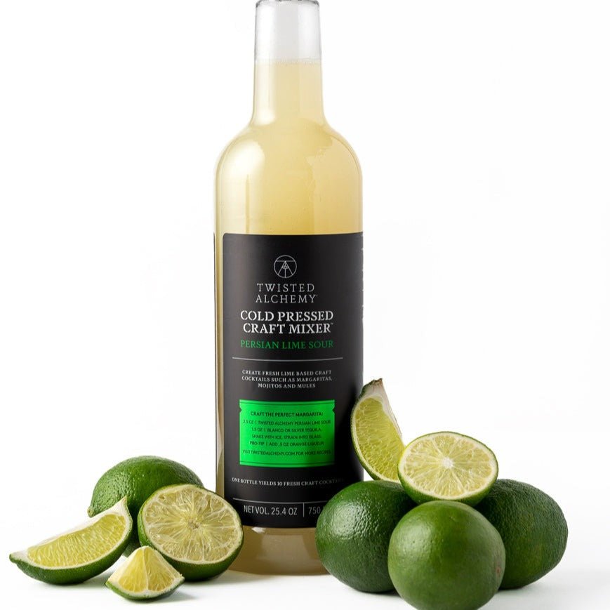 LIME SOUR JUICE MIXER FRESH COLD PRESSED - Twisted Alchemy