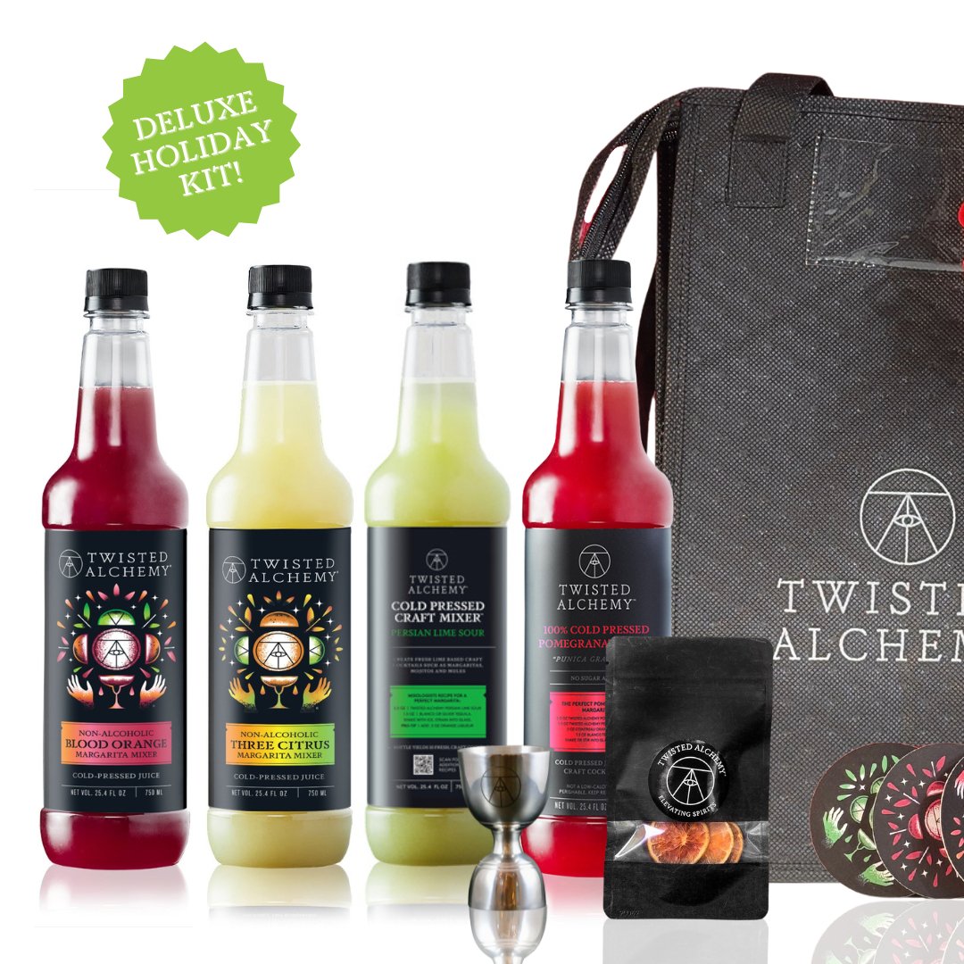 ULTIMATE HOLIDAY MARGARITA KIT - Makes about 30 margaritas - Twisted Alchemy